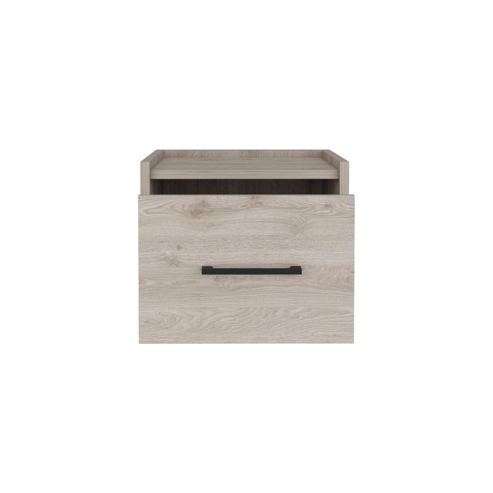 Floating Nightstand, Space-Saving Design with Handy Drawer and Surface. Picture 2