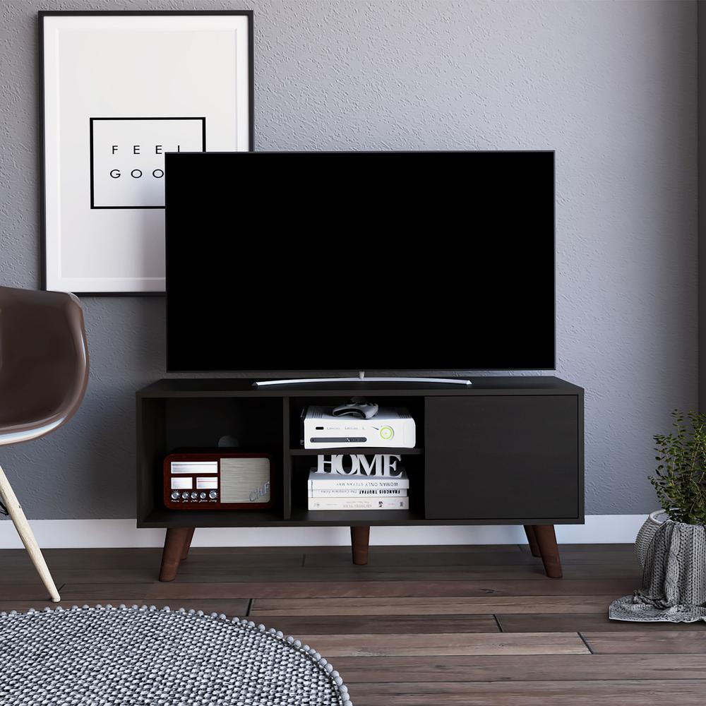 Ontario Tv Stand-Black. Picture 2