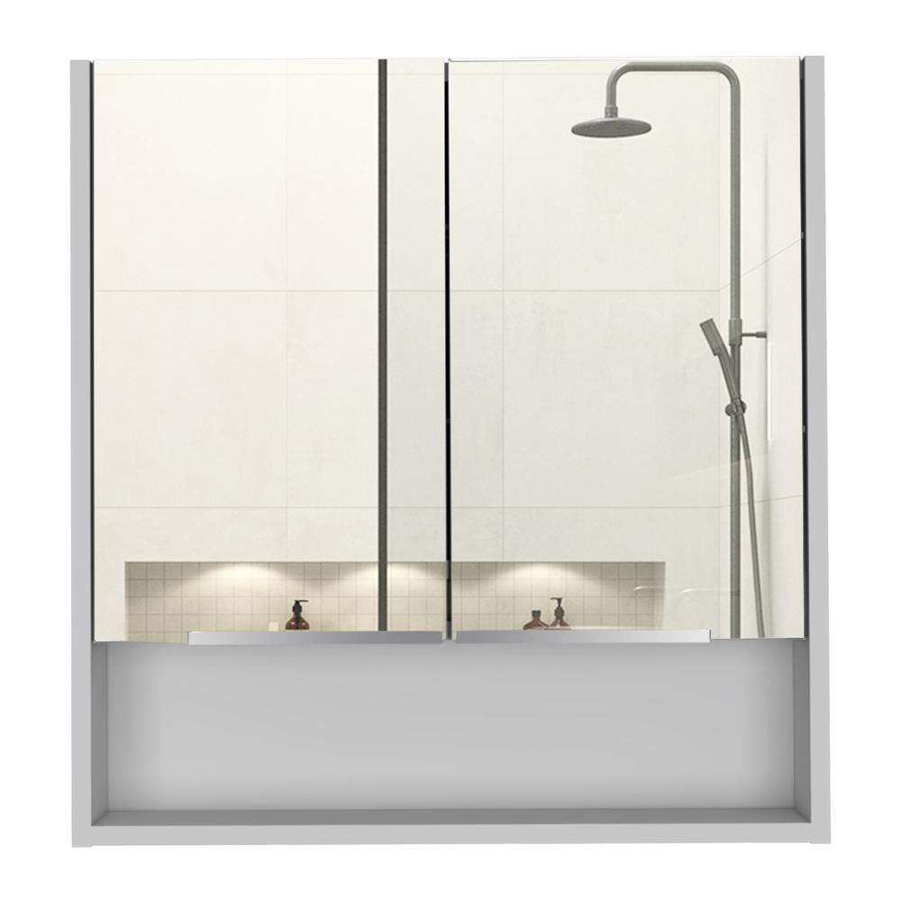 Tatacoa Mirror Cabinet White. Picture 2
