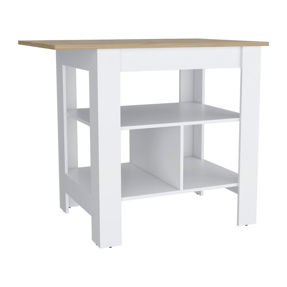 DEPOT E-SHOP Finley Kitchen Island with Counter Space. Picture 2