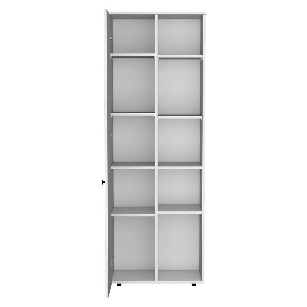 Kitchen Storage Cabinet With One Door, Five Interior Shelves. Picture 2