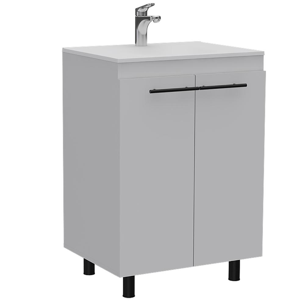 Dustin Free Standing Sink Cabinet White. Picture 5