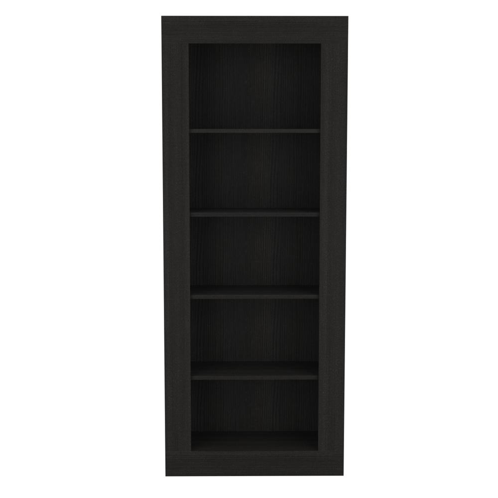 Poros Bookcase In Black Wengue. Picture 2