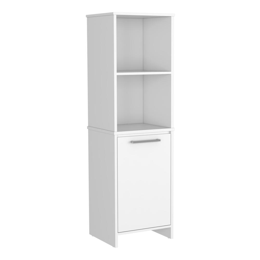 Romulo Kitchen Pantry - White. Picture 1