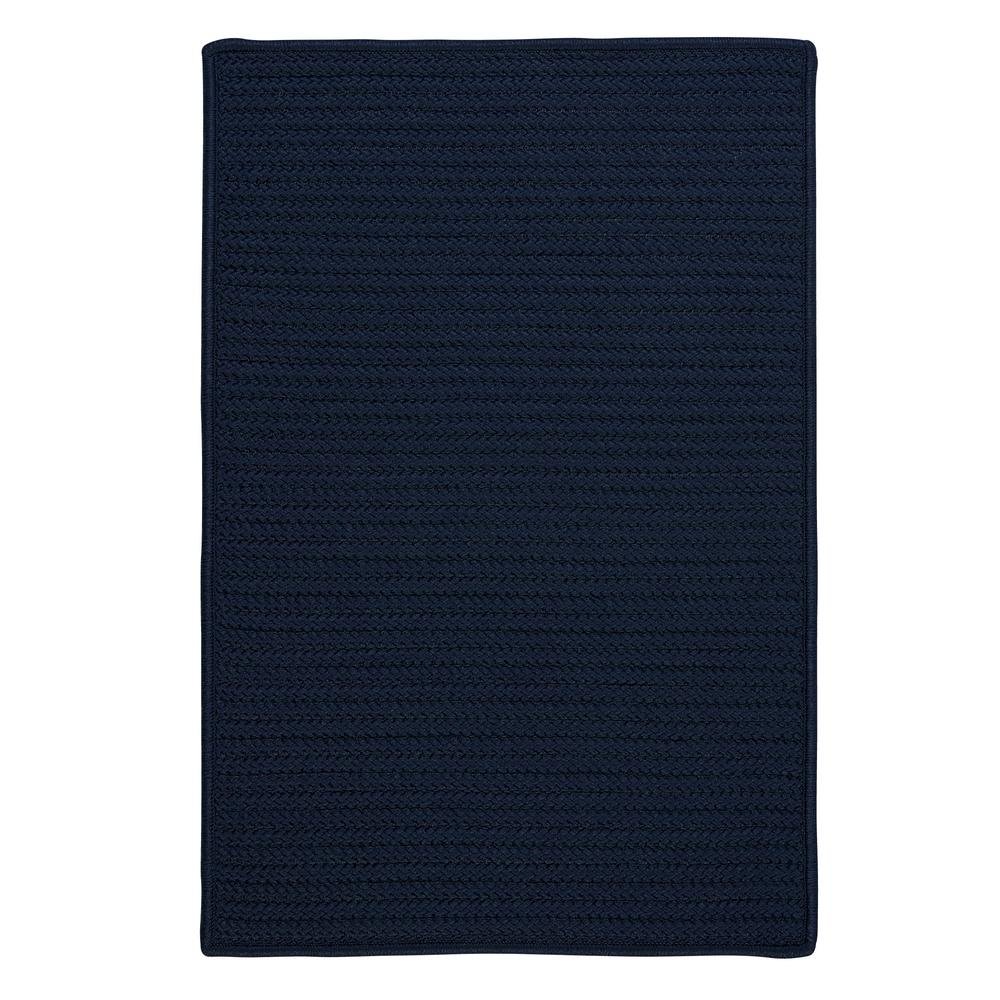Simply Home Solid - Navy 4' square. Picture 1