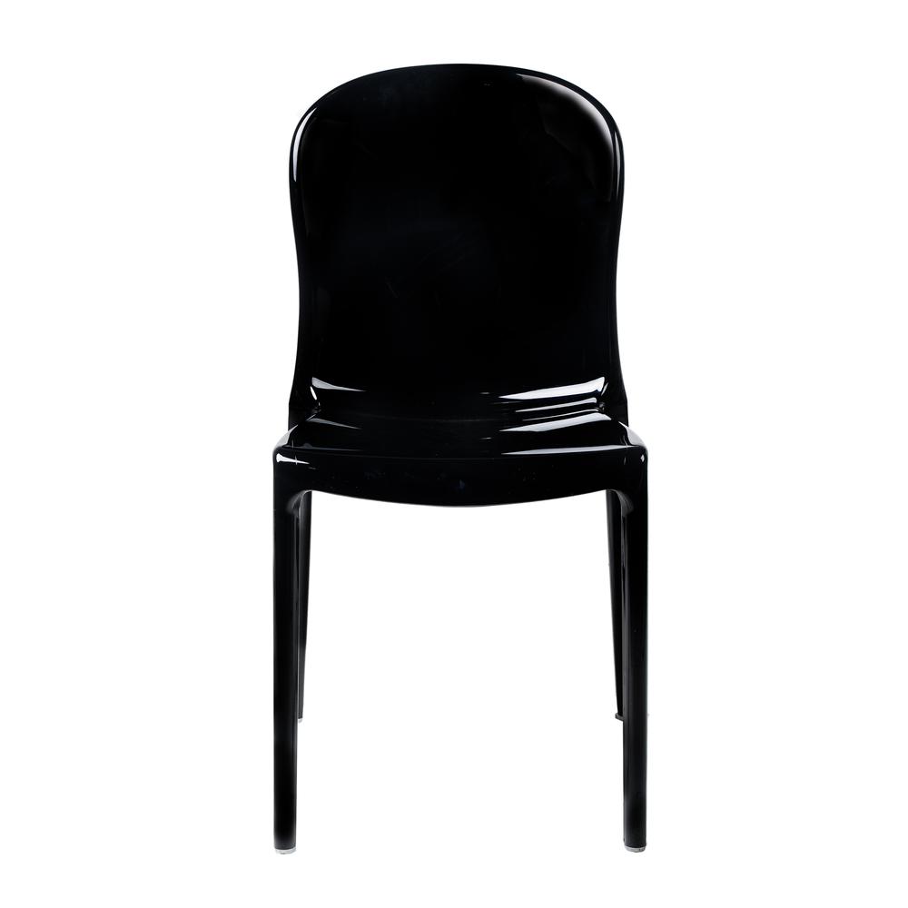 Commerical Seating Products RPC BK Black Genoa Chairs. Picture 1