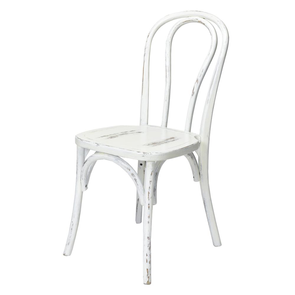 Commerical Seating Products Bentwood White-Wash Chairs. Picture 1