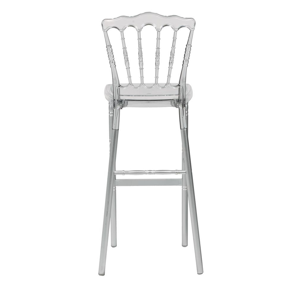 Commerical Seating Products Napleon Clear Barstool Chairs. Picture 1