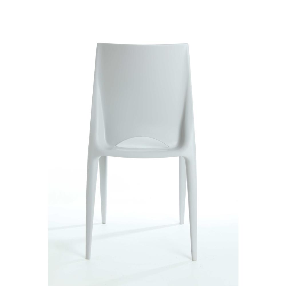 Commerical Seating Products RPP LG Crescent Light Gray Dining Chairs, Grey. The main picture.