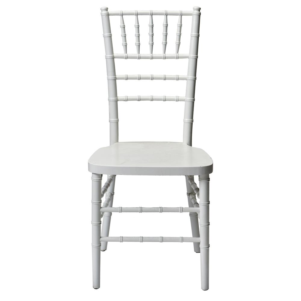 Commerical Seating Products European White Wood Dining Chairs. Picture 1