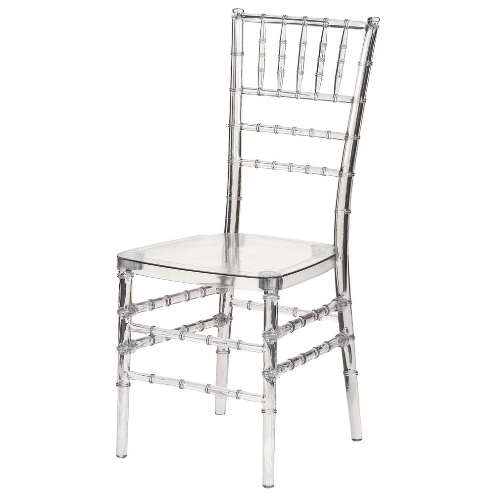 Commerical Seating Products Clear Chiavari Dining Chairs. Picture 1