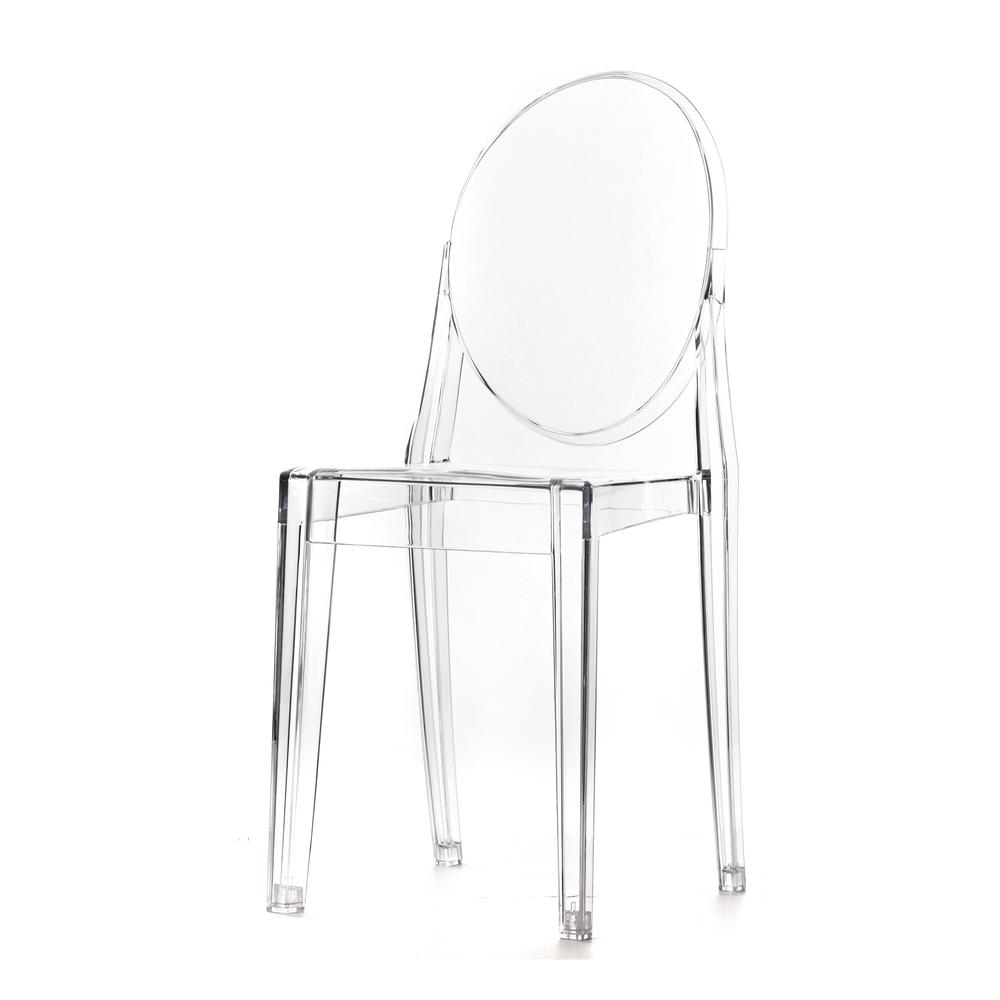 Commerical Seating Products RPC Clear-Kage Side Chair. Picture 1