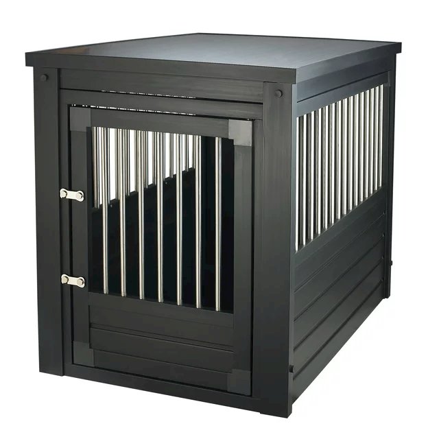 ECOFLEX® Dog Crate End Table - Espresso X-Large. Picture 1