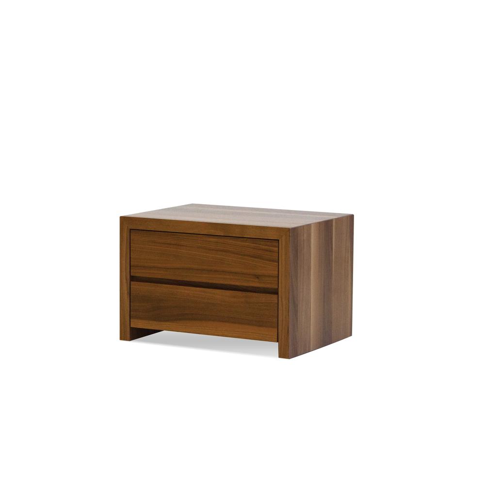 Blanche 2-Drawer Night Table Natural. Picture 1