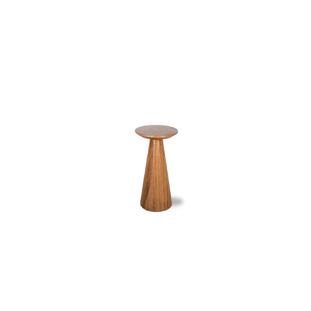 Tower 16" Small End Table Natural Walnut. Picture 1