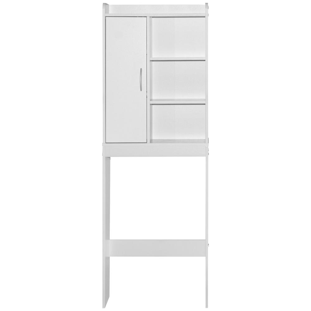 Better Home Products Ace Over -the-Toilet Storage Shelf in White. Picture 2