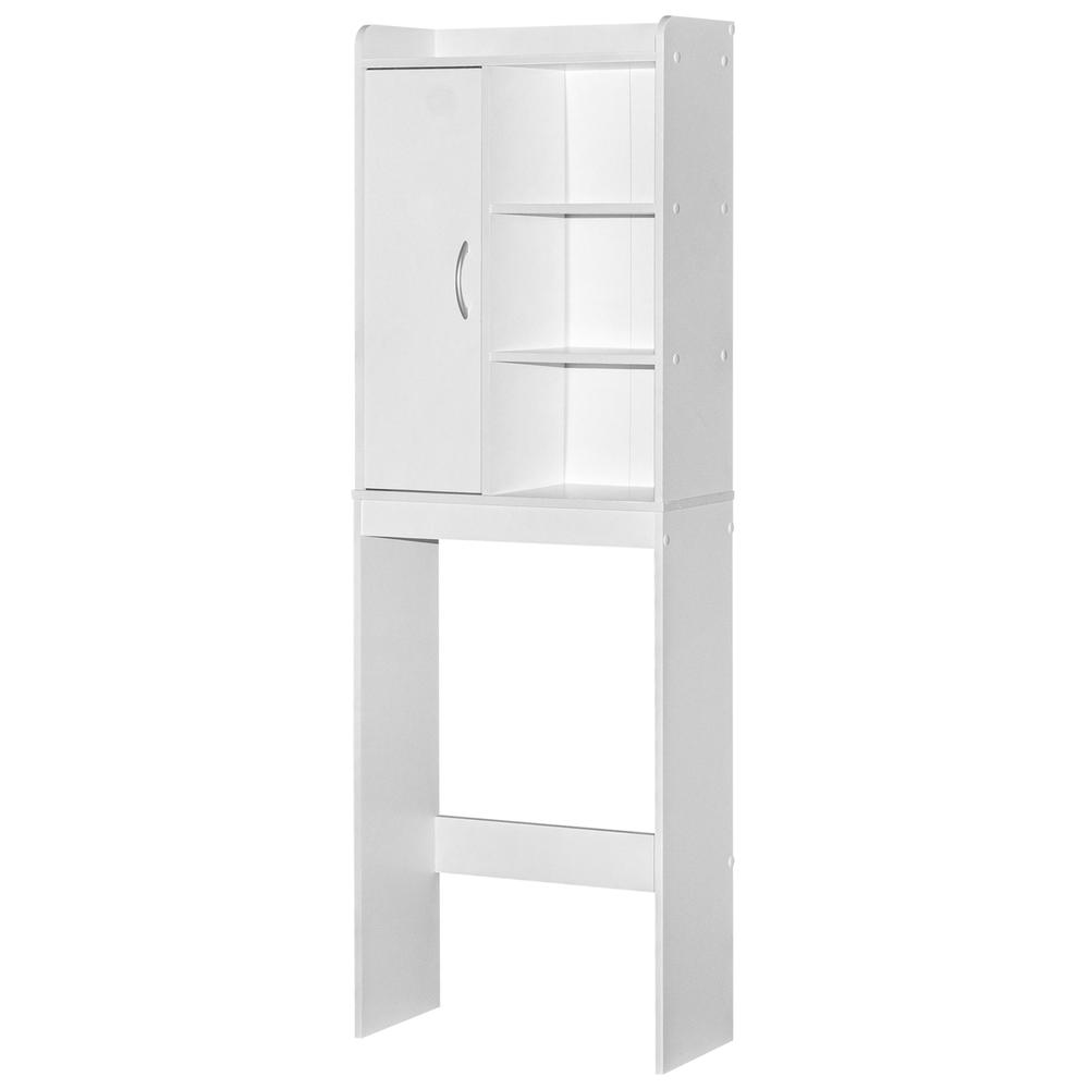 Better Home Products Ace Over -the-Toilet Storage Shelf in White. Picture 1