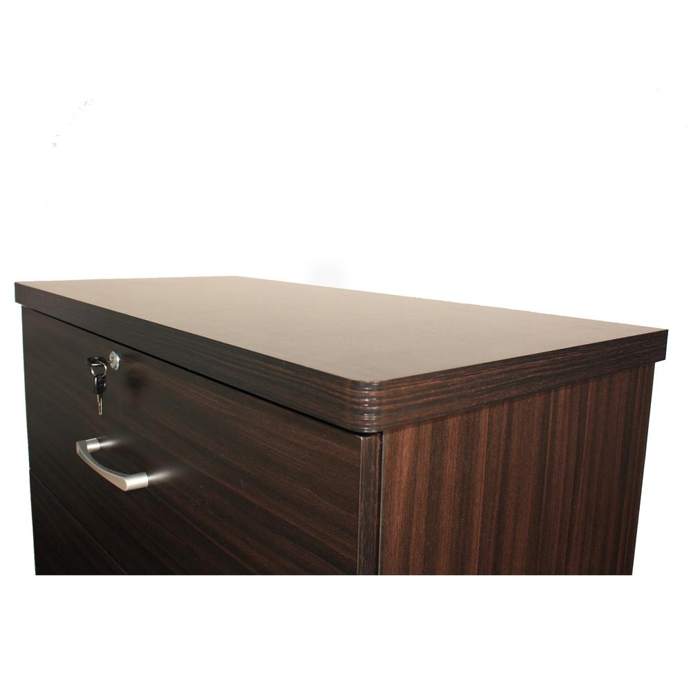 Better Home Products Olivia Wooden Tall 5 Drawer Chest Bedroom Dresser Tobacco. Picture 4