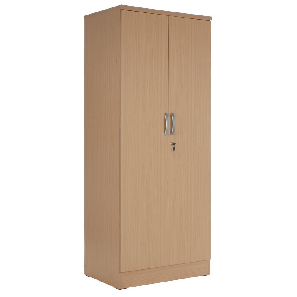 Better Home Products Harmony Wood Two Door Armoire Wardrobe Cabinet Beech Maple. Picture 1