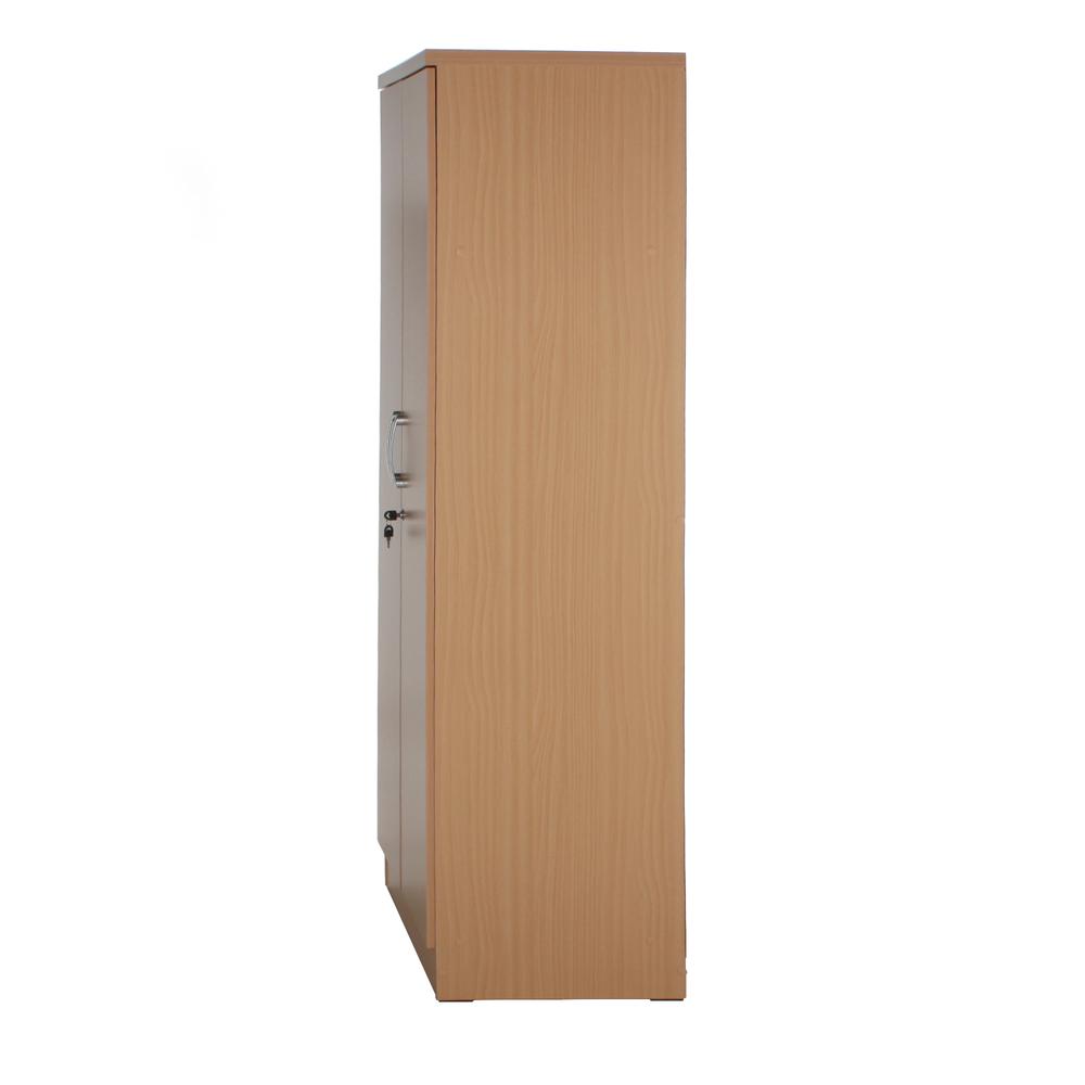 Better Home Products Harmony Wood Two Door Armoire Wardrobe Cabinet Beech Maple. Picture 3