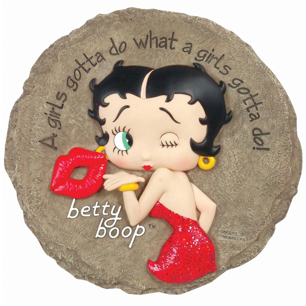 BETTY BOOP STEPPING STONE. Picture 1