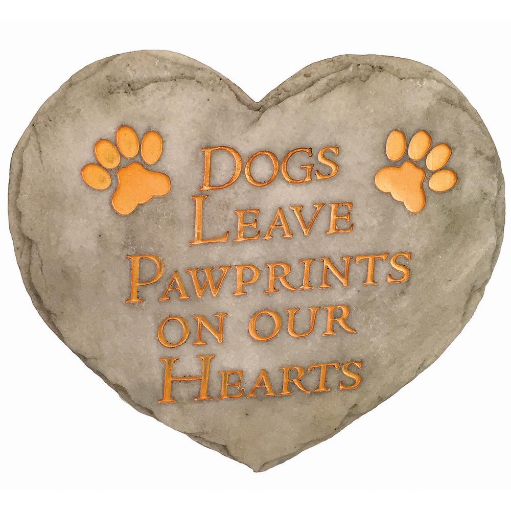 DOGS PAWPRINTS STEPPING STONE. Picture 1
