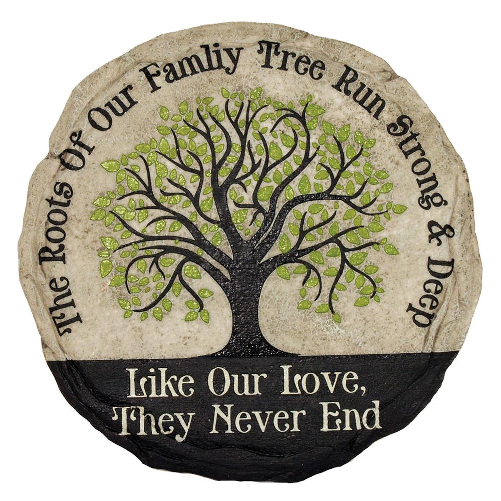 FAMILY TREE STEPPING STONE. Picture 1