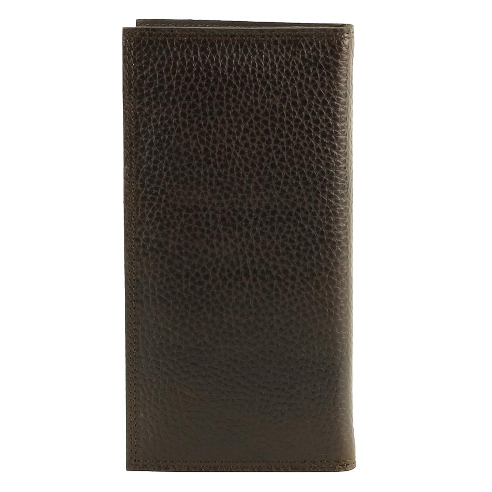 TALL RODEO WALLET TWO TONE BRN. Picture 3