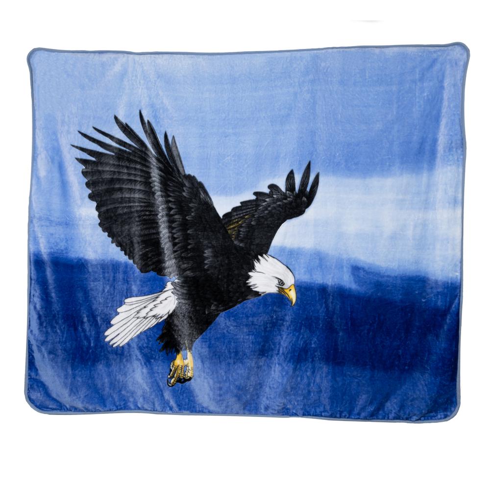 Medium Weight Queen Blanket  Eagle. Picture 1