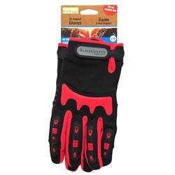 Cut Resistant Gloves with Impact Protection Heavy-Duty Work Gloves w TPR Knuckle Protection Large BHG602. Picture 3