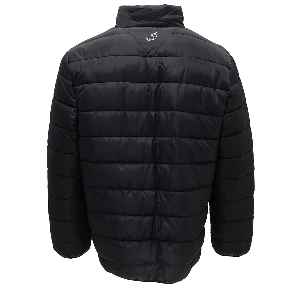 Ultra Poly Fill Black Bubble Jacket. Picture 2