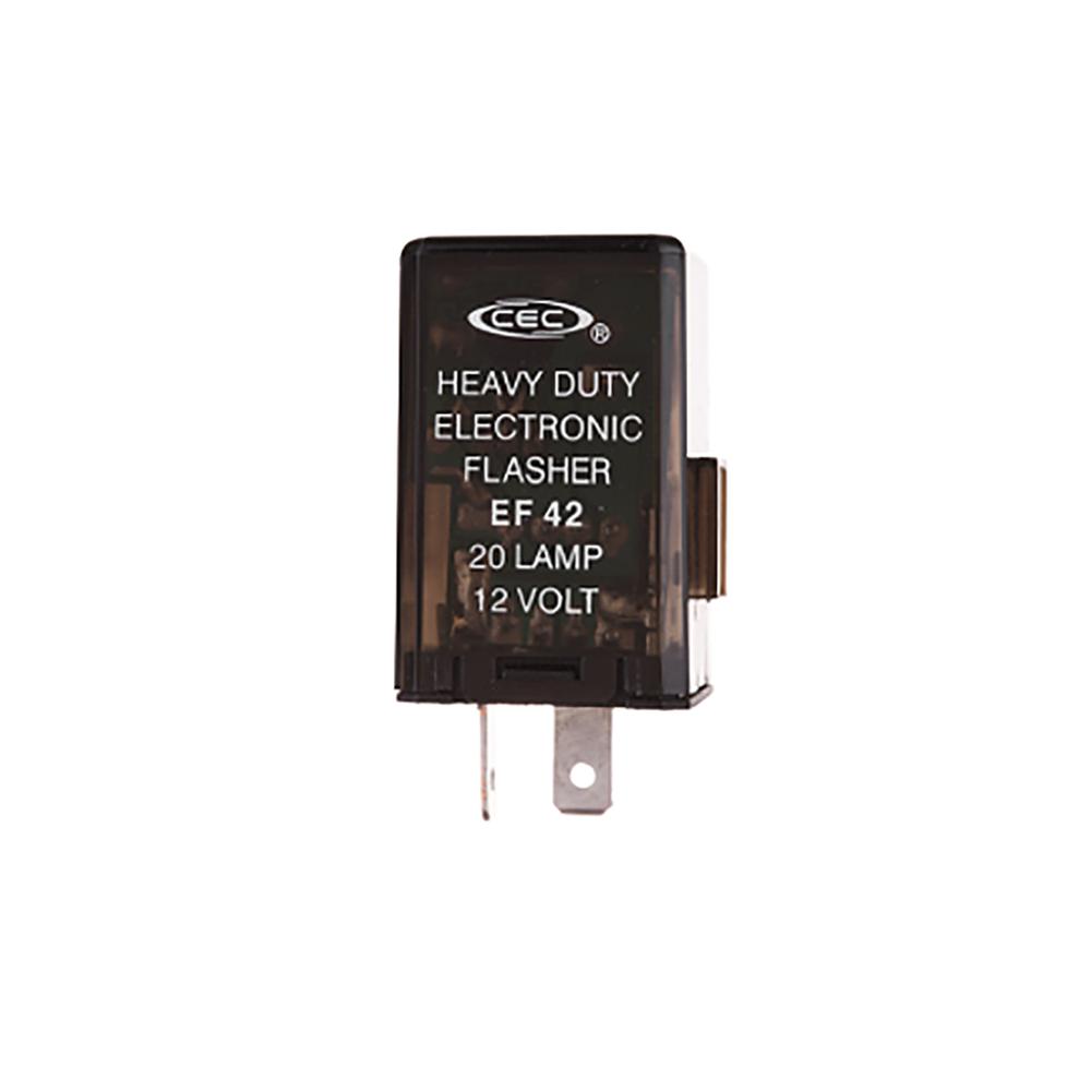 FLASHER-ELEC 2PIN 12V 20LAMP HD. Picture 1