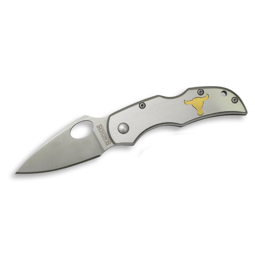 Scipio Deuce Lockback Pocket Knife FCC0016 - Coated Stainless Steel 3-Inch Lock Black Blade. Picture 1