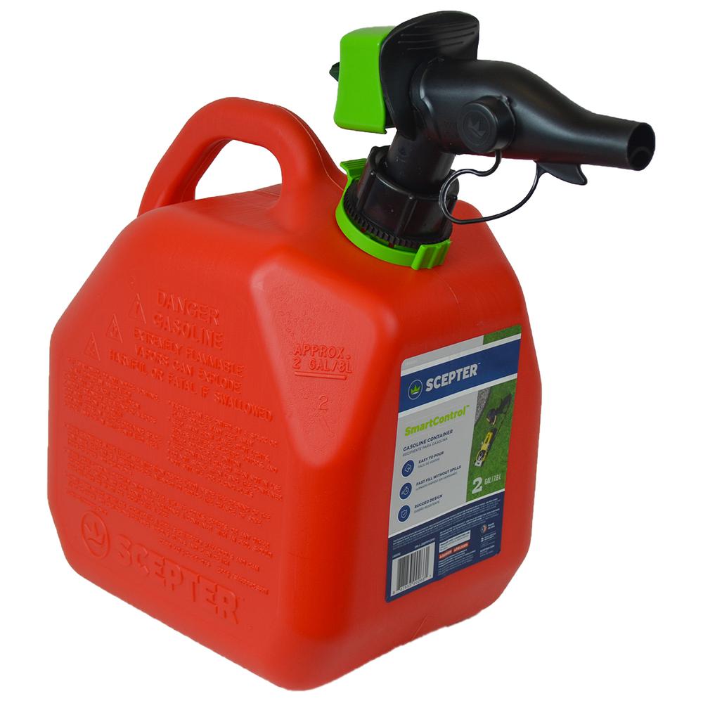 2 GAL SCEPTER SMARTCONTROL GAS CAN. Picture 1