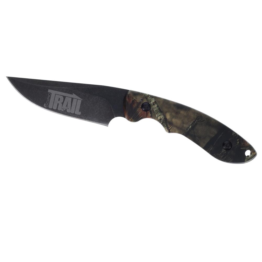 Scipio Desert Predator Fixed-Blade Knife FRP0028ZW - Outdoorsman Knife in Mossy Oak(R) G10 Handle 3-Inch D2 Steel Blade - Camo. Picture 2