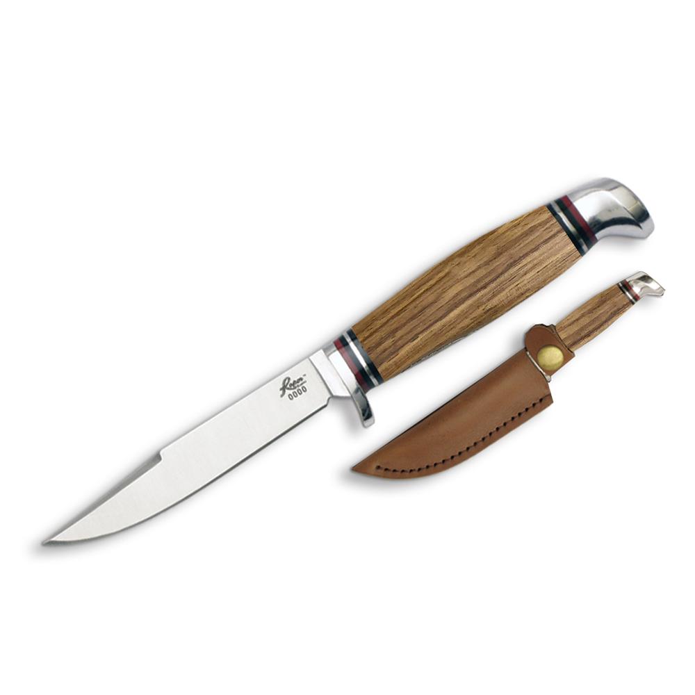 Scipio Deadwood Jr Fixed-Blade Knife with 3.5-Inch Clip Point Blade. Picture 1