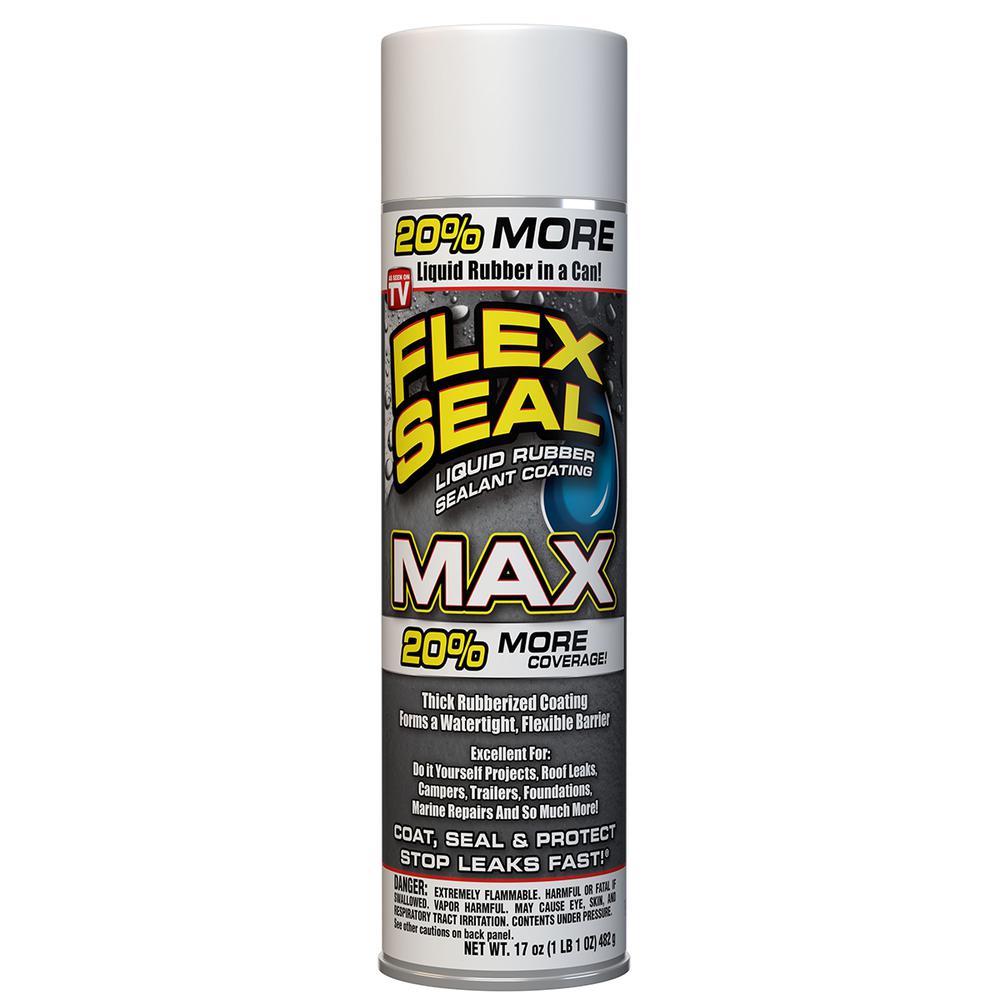 Flex Seal MAX White- 17 oz. spray. Picture 1