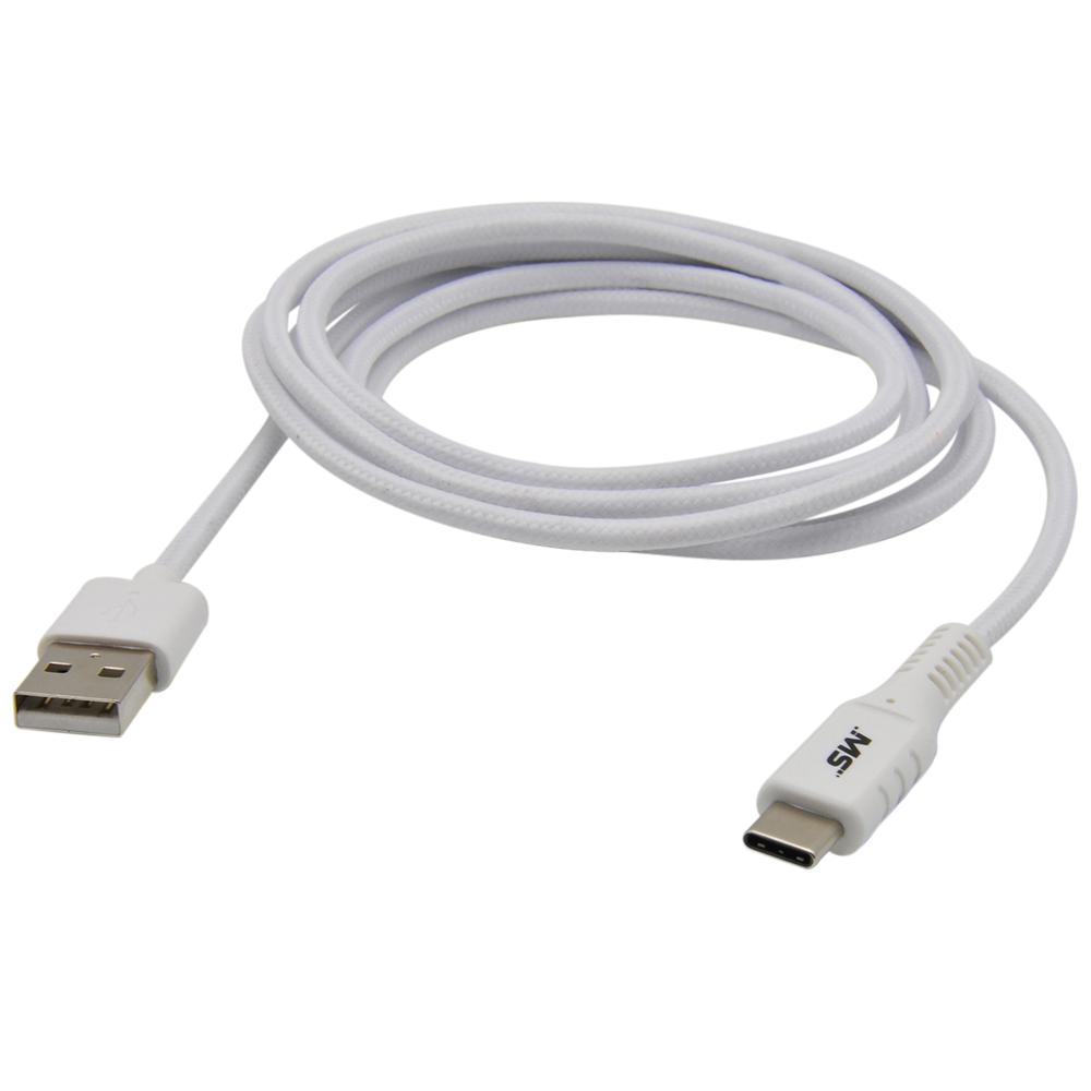 MS 10FT USB-C CABLE WT. Picture 1