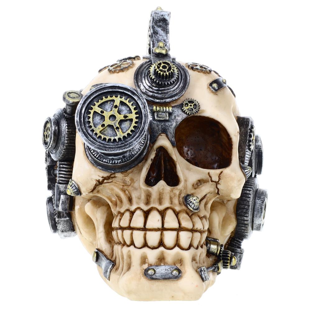Steam Punk Eye Patch Skull. Picture 1