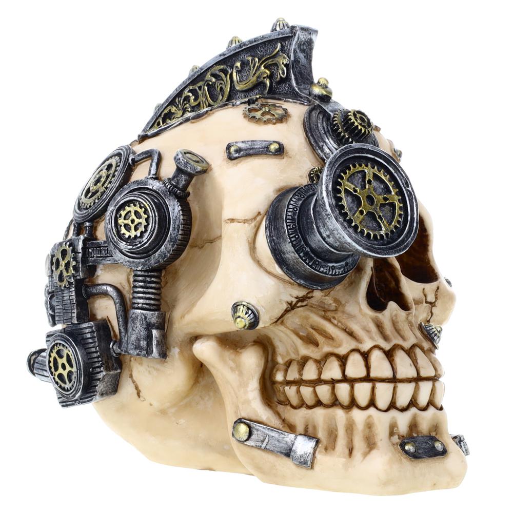 Steam Punk Eye Patch Skull. Picture 2
