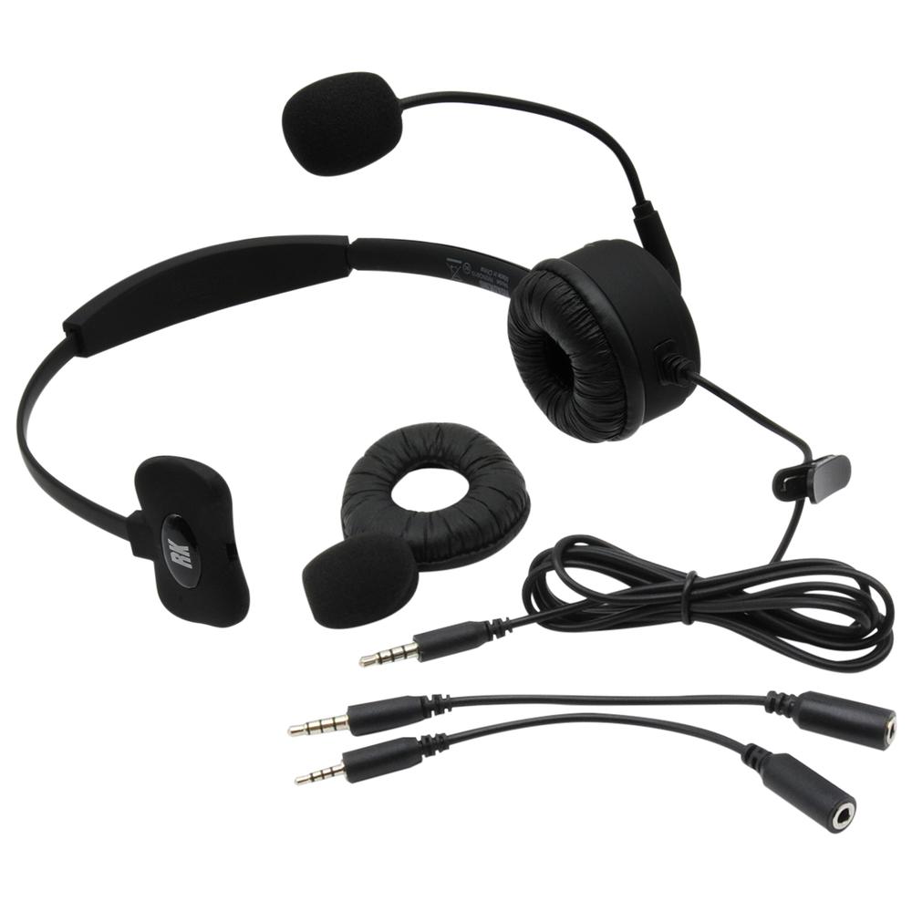 RKING910 Mono Wired Headset. Picture 6
