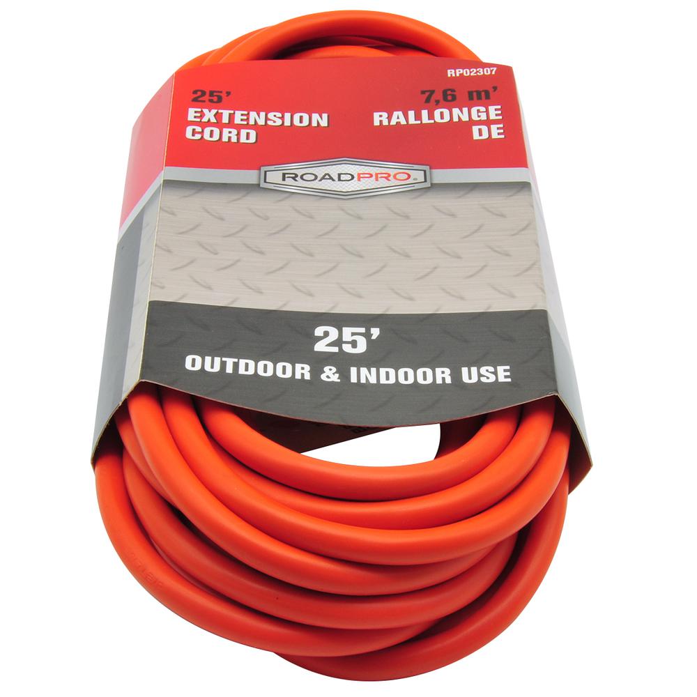 25 Ft Indoor Outdoor Extension Cord. Picture 3