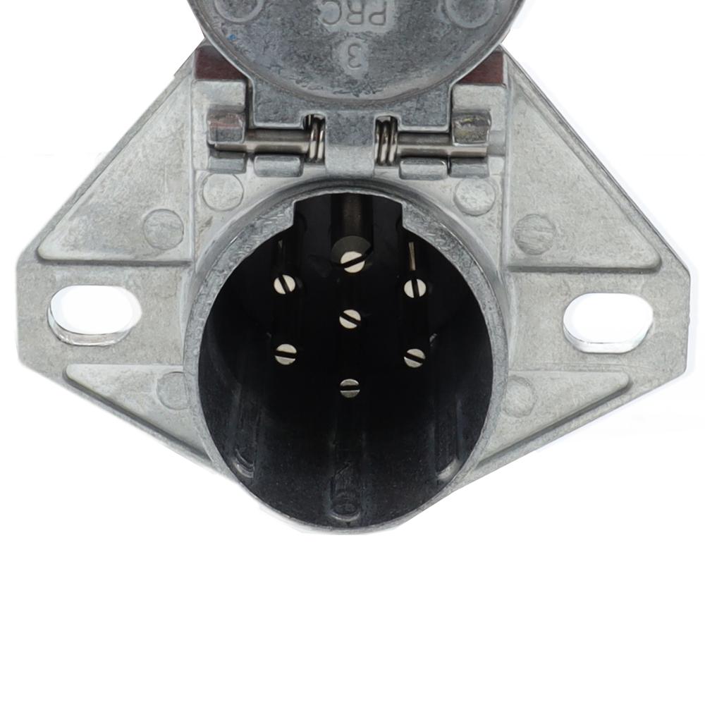 RoadPro  RP2345FSAE 7-Way Electrical Trailer Socket 7-Pin Connector. Picture 2