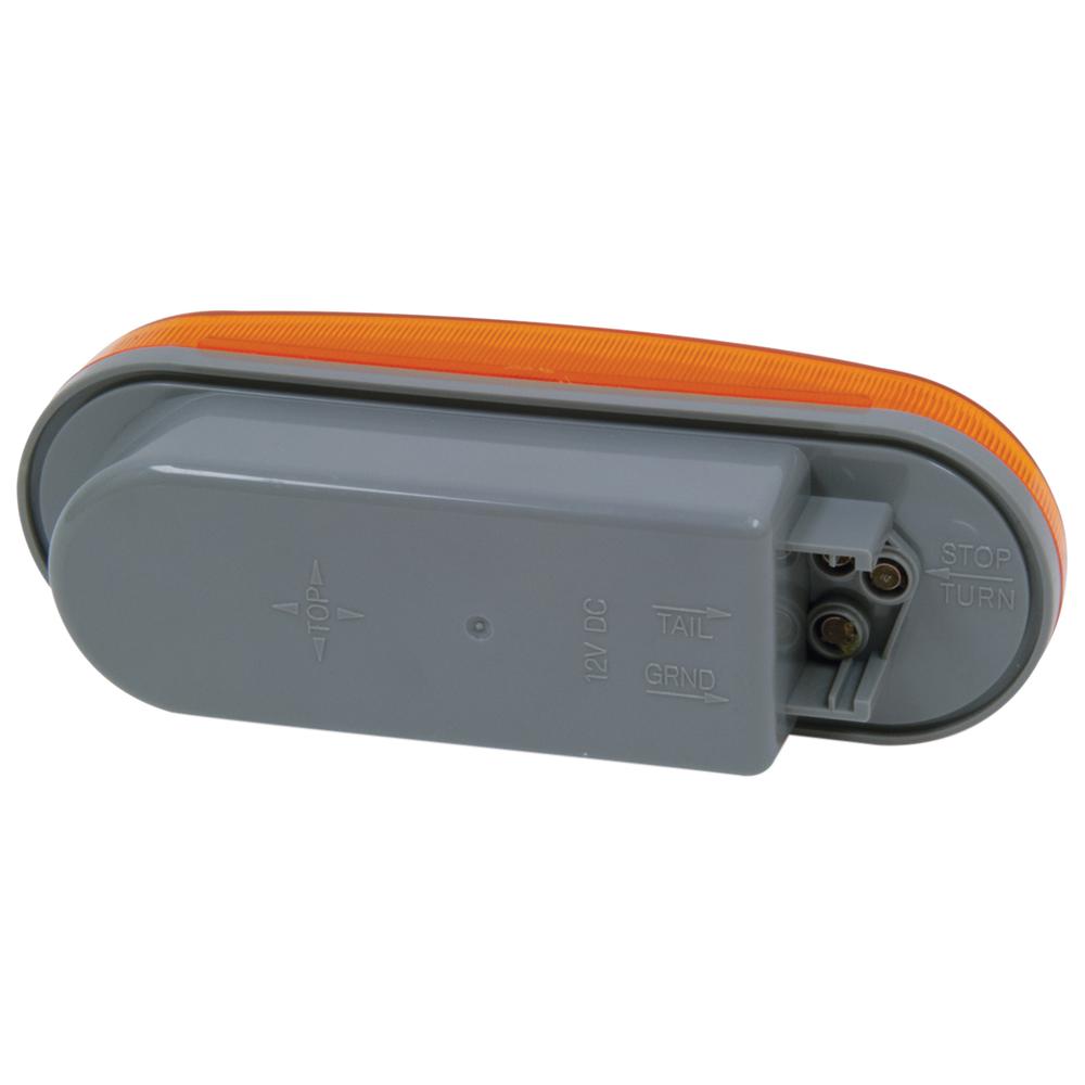 LED DIA LENS TURN/STOP/TAIL AMBER. Picture 4