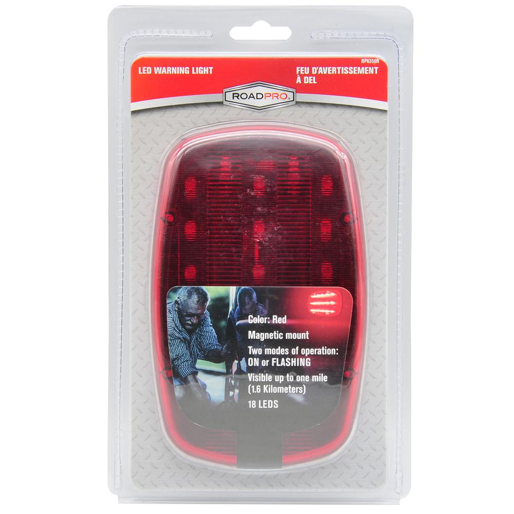 LED MAGNETIC WARNING LIGHT RED. Picture 4