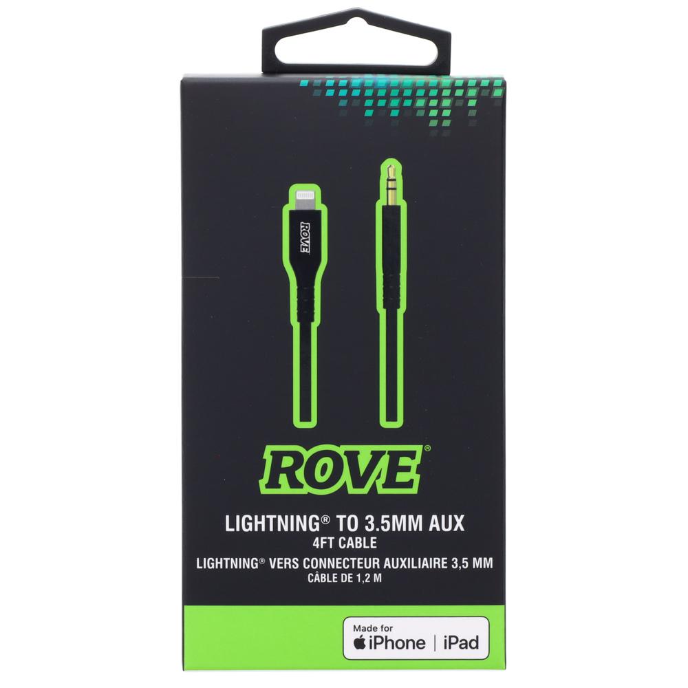 Rove RV069122 4-Feet Lightning(R) to 3.5MM Female Adapter Apple-Compatible. Picture 4