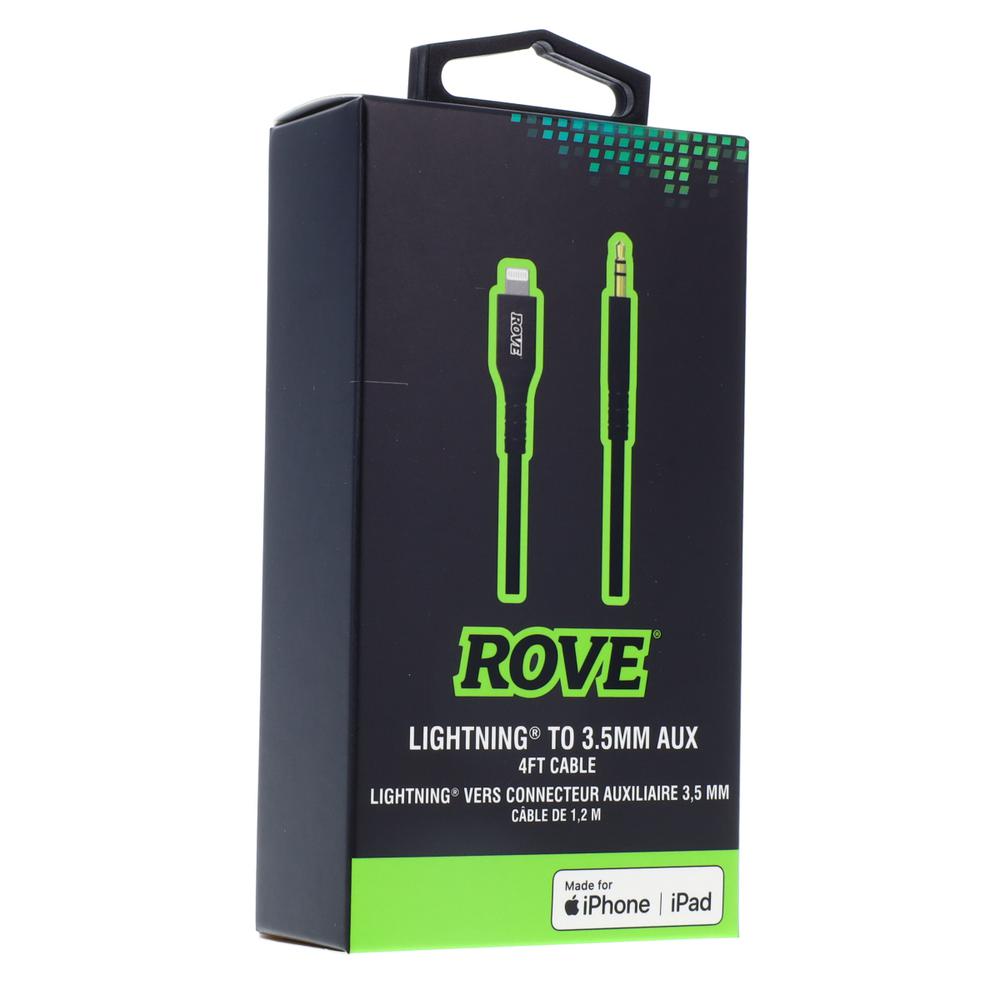 Rove RV069122 4-Feet Lightning(R) to 3.5MM Female Adapter Apple-Compatible. Picture 7