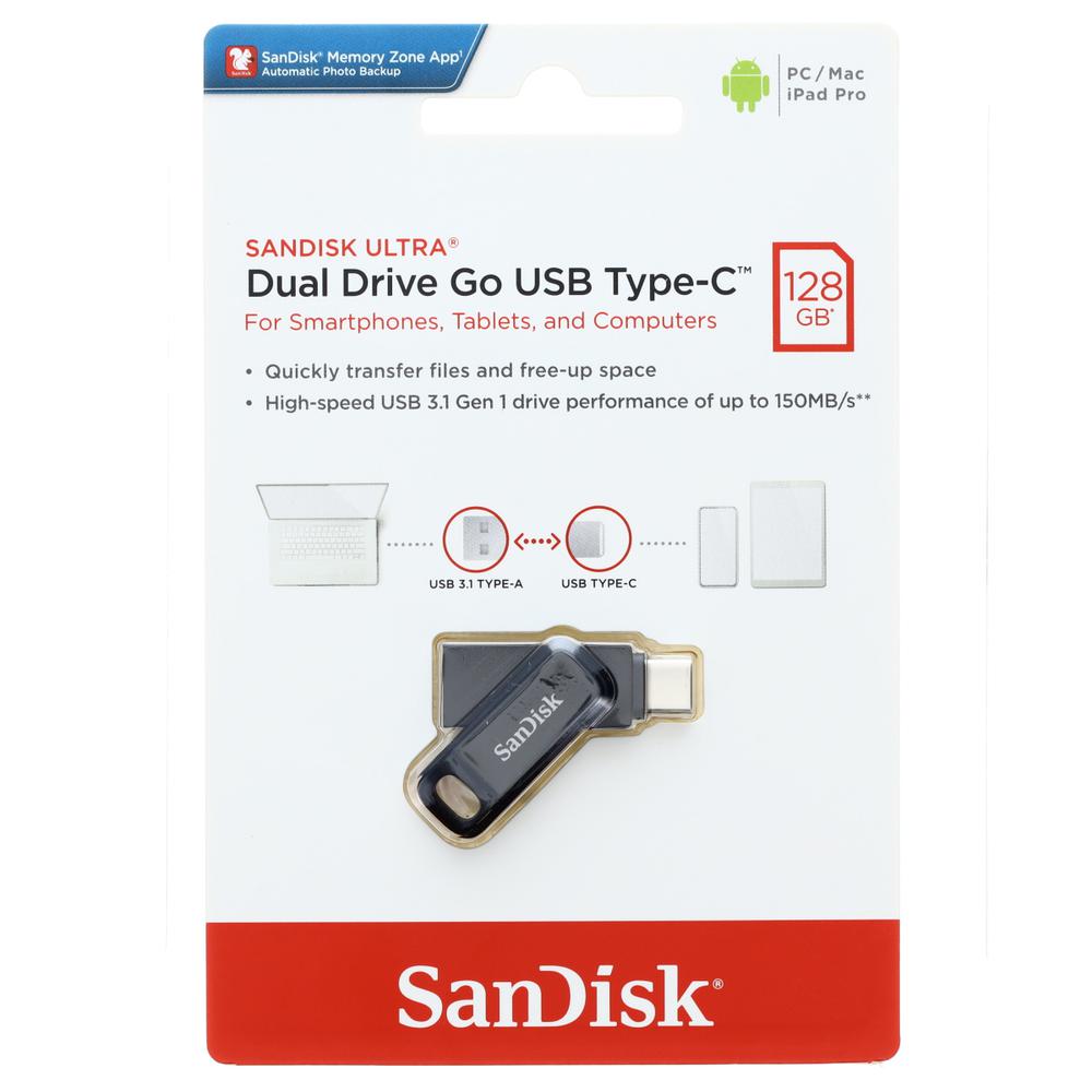 SD Ultra Dual Drive Go USB Type C 128GB. Picture 2