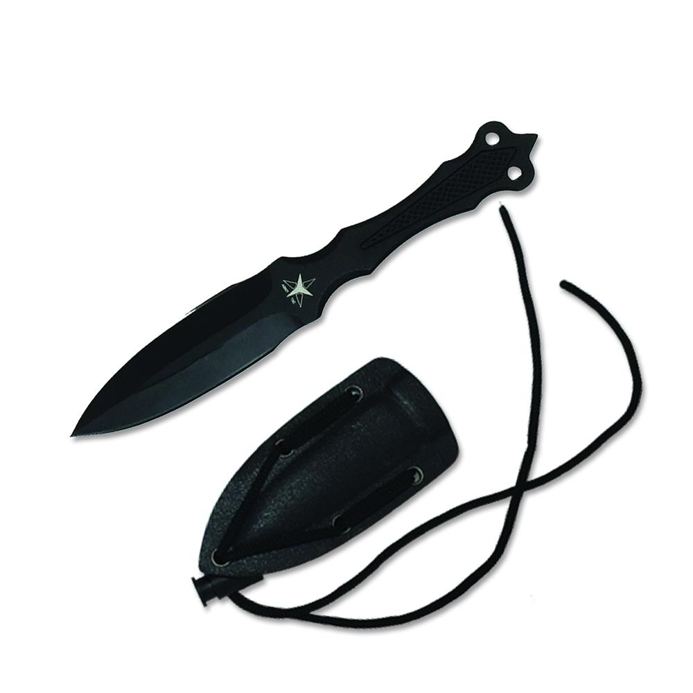 Scipio Phantom Dart Throwing Knife - Single Thrower 3.75-Inch Blade in a Molded Sheath. Picture 1