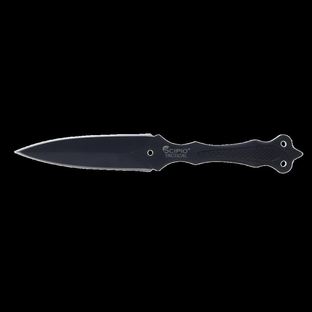 Scipio Phantom Dart Throwing Knife - Single Thrower 3.75-Inch Blade in a Molded Sheath. Picture 2